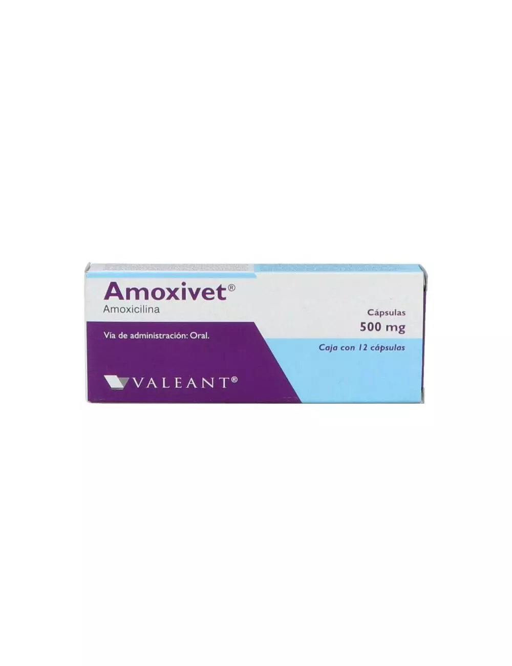 Amoxivet 500 mg Caja Con 12 Cápsulas - RX2