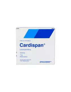 Cardispan Caja con 20 Tabletas