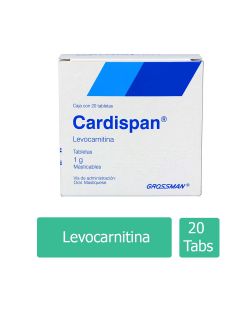 Cardispan Caja con 20 Tabletas