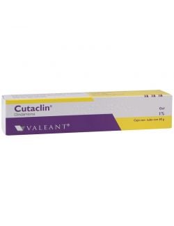 Cutaclin Gel 1% Caja Con Tubo Con 30 g