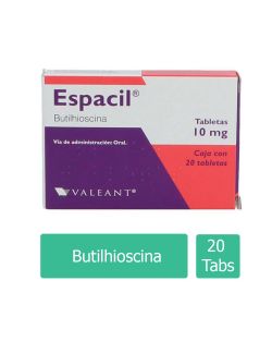 Espacil 10 Mg Caja Con 20 Tabletas