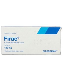 Firac 125 mg Caja Con 10 Tabletas