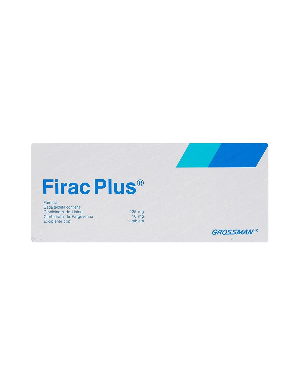 Firac Plus 125 mg/ 10 mg Caja Con 20 Tabletas