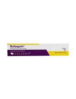 Solaquin Crema 4% Caja Tubo Con 30 g