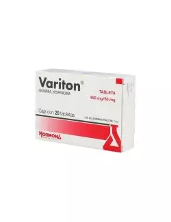 Variton 450 mg / 50 mg Caja Con 20 Tabletas