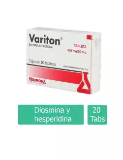 Variton 450 mg / 50 mg Caja Con 20 Tabletas