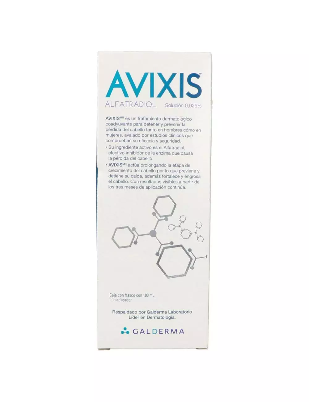 Avixis 0.025 % Solución Caja Con Frasco Con 100 mL