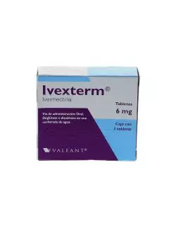 Ivexterm 6 mg Caja Con 2 Tabletas - RX