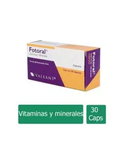 Fotoral Caja Con 30 Cápsulas