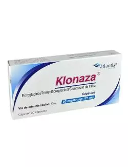 Klonaza Caja Con 20 Cápsulas