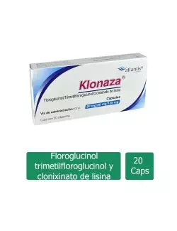 Klonaza Caja Con 20 Cápsulas