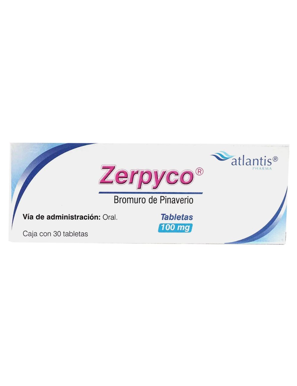 Zerpyco 100 mg Caja Con 30 Tabletas