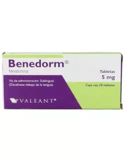 Benedorm 5mg Caja Con 20 Tabletas Sublinguales