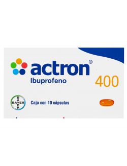 Actron 400 mg Caja Con 10 Cápsulas