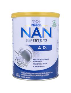 NAN Experto pro A.R. 800 g - Lata en polvo | Proteína/Probióticos/Almidón de papa | Nestlé