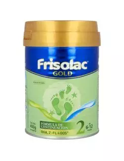 Frisolac Gold Fórmula De Continuación Etapa 2 Lata Con 400 g