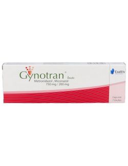 Gynotran Caja Con 7 Óvulos  750 mg/  200 mg
