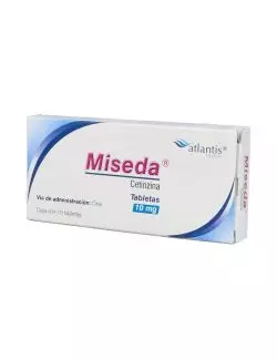 Miseda 10 mg Caja Con 10 Tabletas