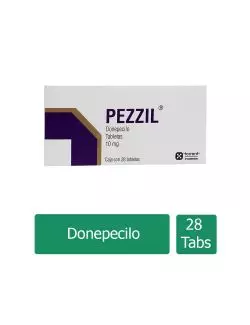 PEZZIL® 10 mg (Donepecilo) - 28 Tabletas - Torrent Pharma