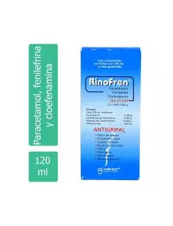 Rinofren Solución Caja Con Frasco Con 120 mL