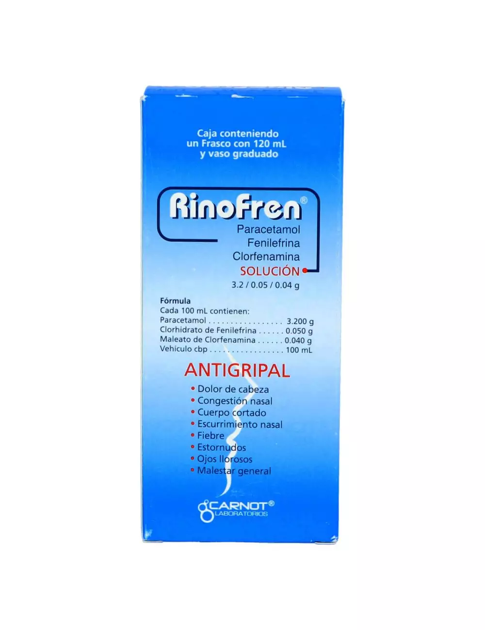 Rinofren Solución Caja Con Frasco Con 120 mL