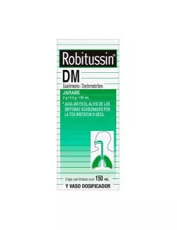 Robitussin 2 g/ .3 g/ 100 mL Un Frasco 150 mL