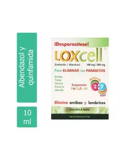 Loxcell Suspensión Pediátrica Caja Con Frasco Con 10 mL