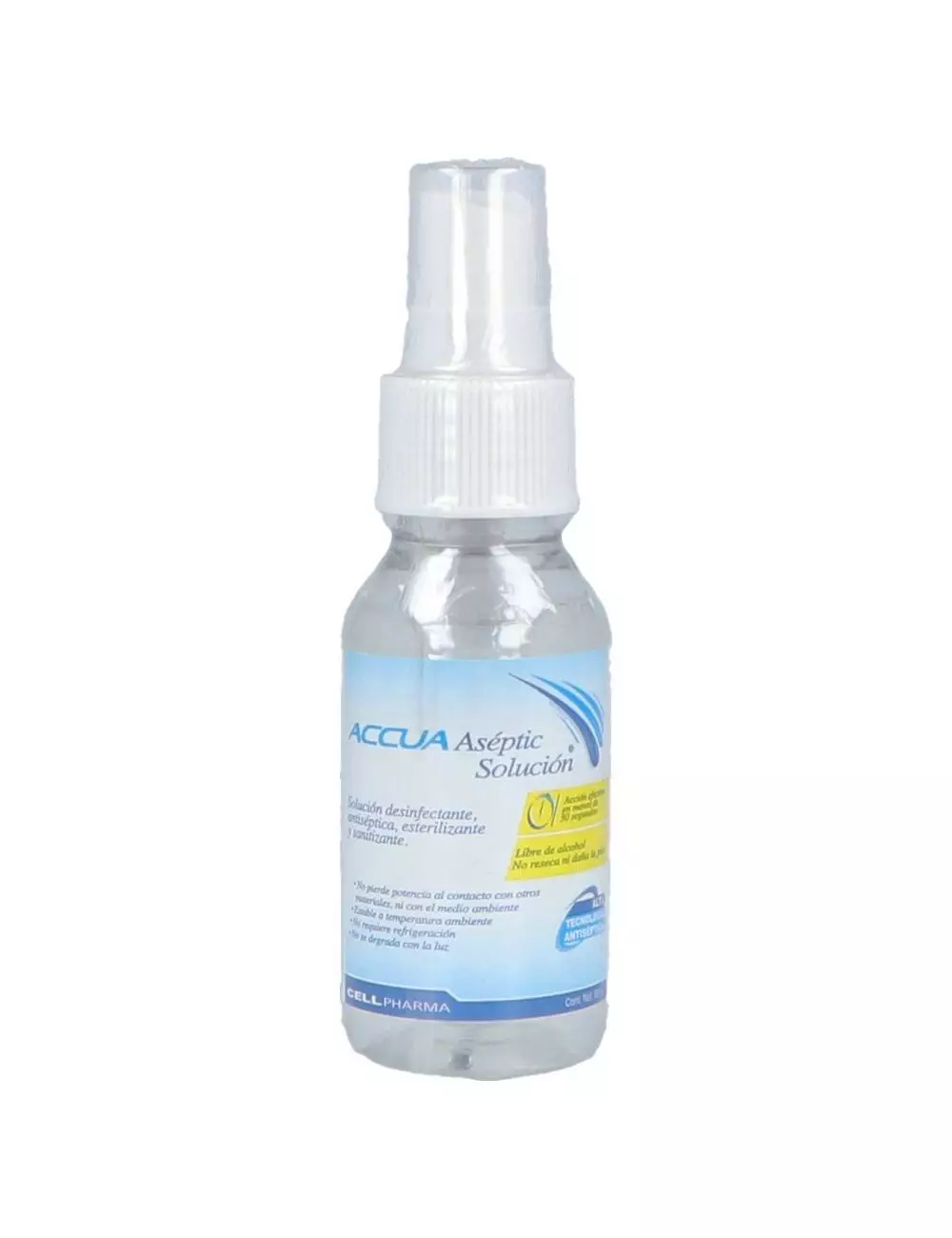 Accua Asétic Solución Frasco Con 60 mL