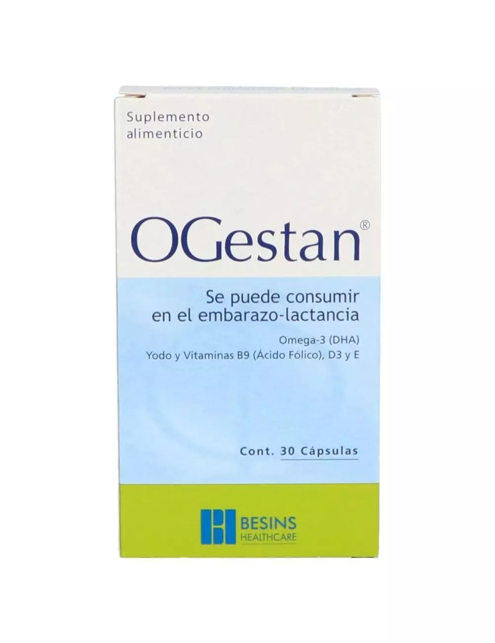 Ogestan Para 1 Mes Caja Con 30 Cápsulas