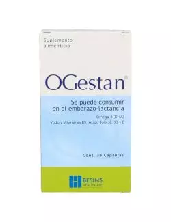 Ogestan Para 1 Mes Caja Con 30 Cápsulas