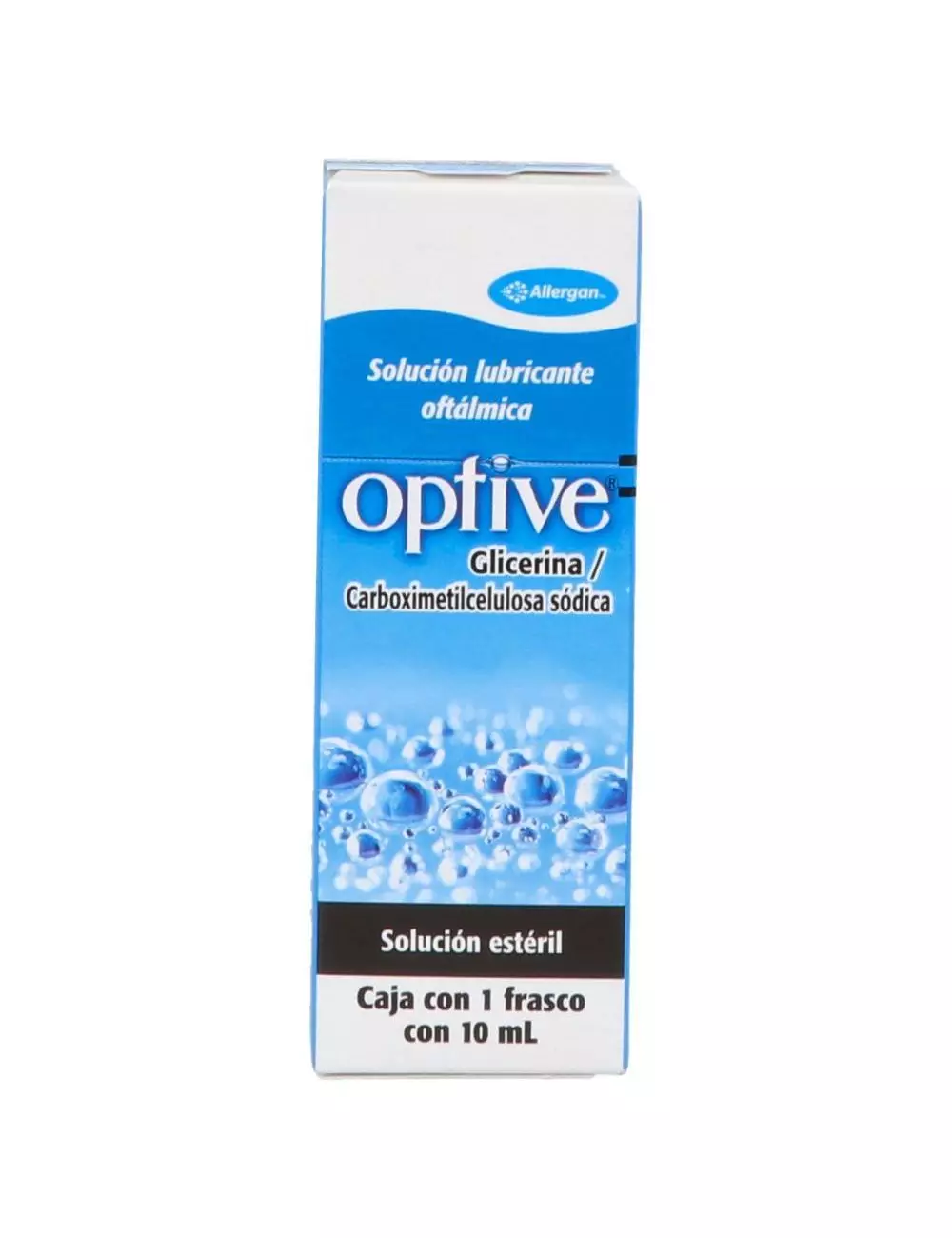 Optive Solución Oftálmica Caja Con 1 Frasco Con 10 ml