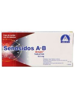 SENOSIDOS AB 8.6 MG C/20 TAB