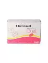 Clotrimazol Dual Ovulos 200 mg/ Crema 1% Caja Con 3 Ovulos y 1 Tubo Con 10 g