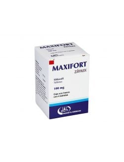 Maxifort Zimax 100 mg Caja Con Frasco con 4 tabletas
