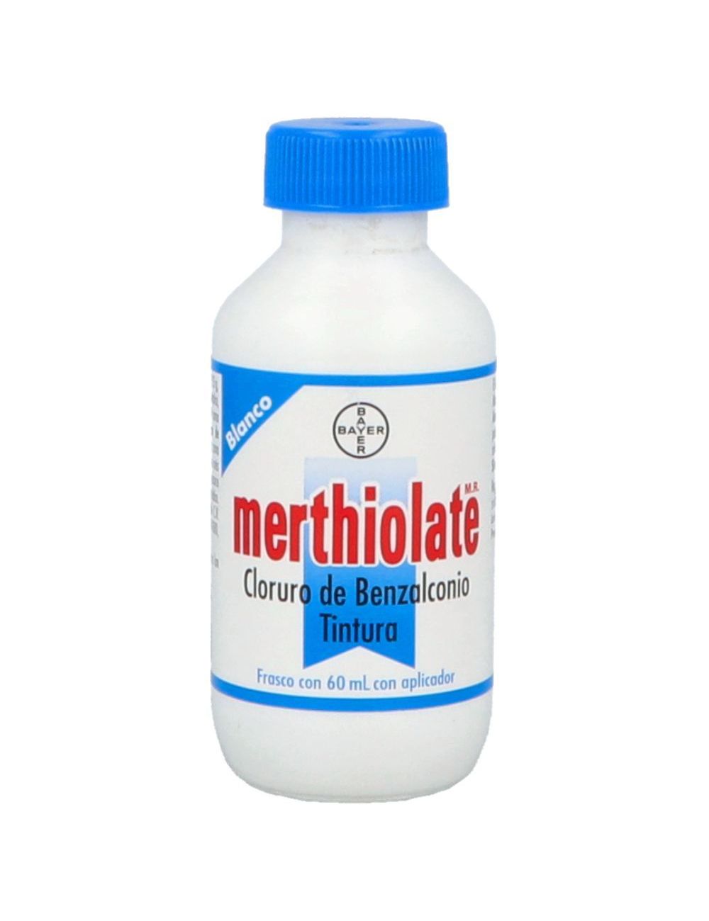 Merthiolate Blanco Frasco Con 60 mL