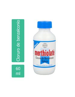 Merthiolate Blanco Frasco Con 60 mL