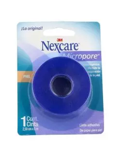 NEXCARE MICROPORE 3M COLOR PIEL 2.5 CM X 5M