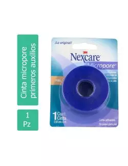 NEXCARE MICROPORE 3M COLOR PIEL 2.5 CM X 5M