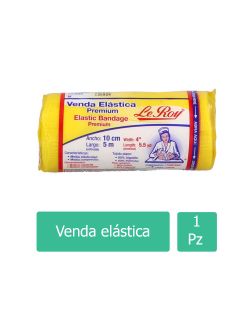 Le Roy Venda Elástica Premium 10 Cm X 5 M Bolsa Con 1 Pieza