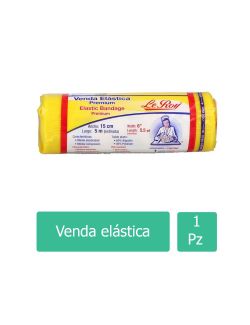 Venda Elástica Premium 15cm x 5m Empaque Con 1 Pieza