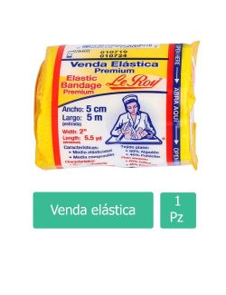 Venda Elástica Empaque Con 5 cm X 5 m