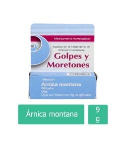 MEDICOR ÁRNICA FRASCO CON 9 G DE GLÓBULOS