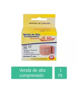 Venda De Alta Comprensión Le Roy 5 cm x 5 m Caja Con 1 Pieza