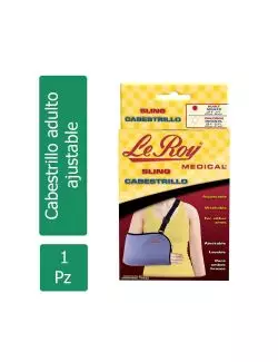 Cabestrillo Adulto Ajustable Leroy Caja Con 1 Pieza