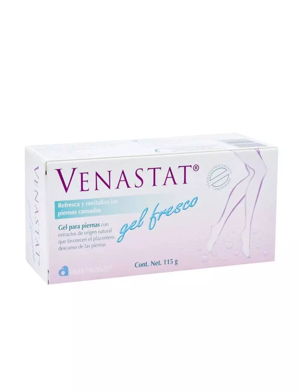 Venastat Gel Fresco Caja Con Tubo Con 115 g  Para Las Piernas