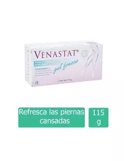 Venastat Gel Fresco Caja Con Tubo Con 115 g  Para Las Piernas