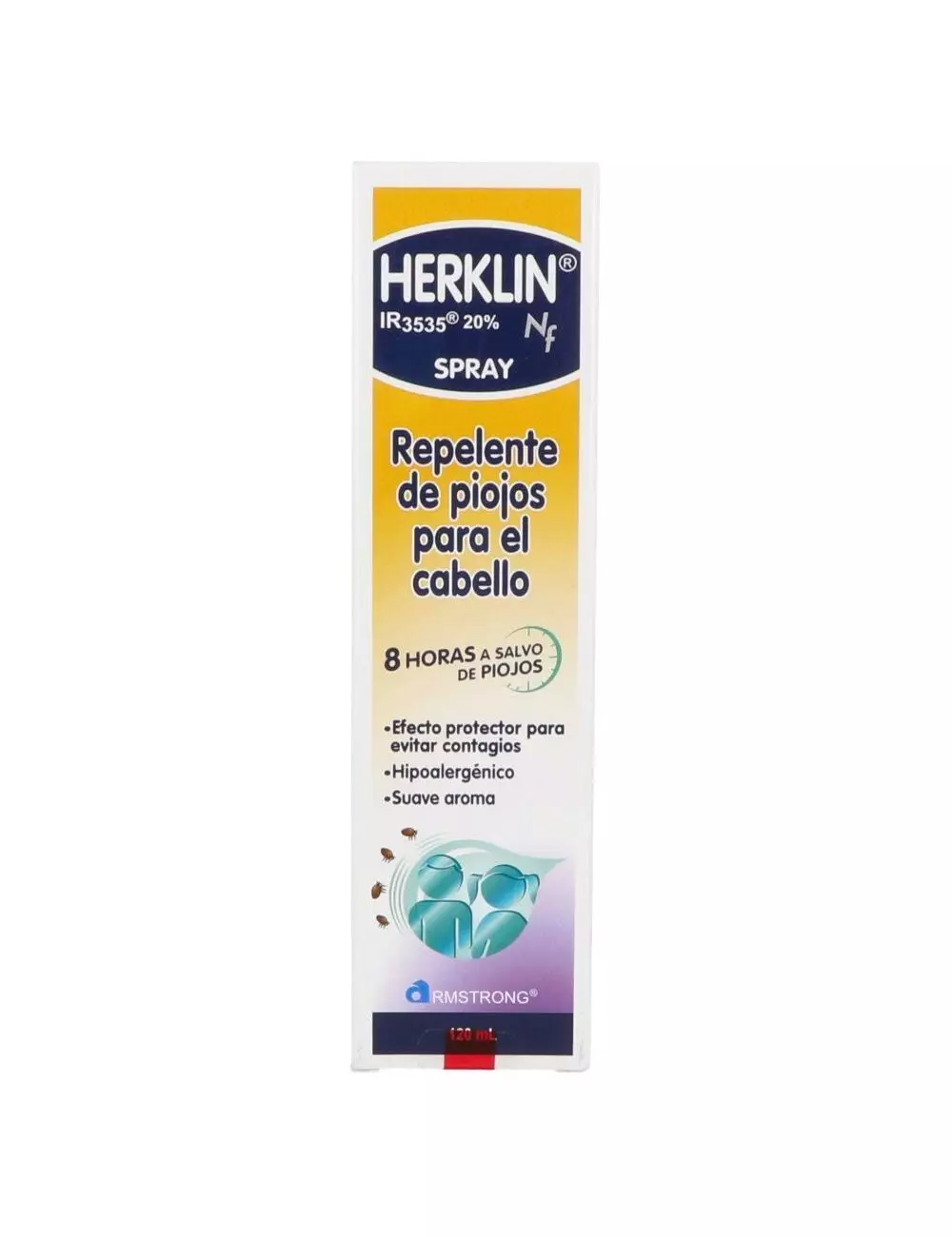 Herklin Nf Spray Repelente Frasco Con 120mL