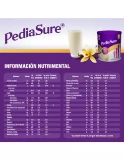 FRM-Pediasure Plus Lata Con 400 g Sabor A Vainilla