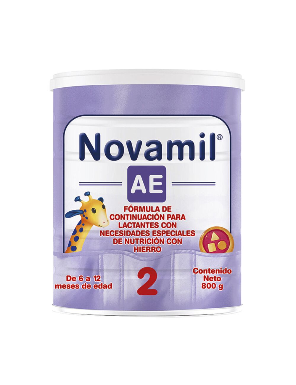 Novamil AE 2 6-12 Meses Lata Con 800 g