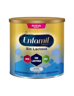 Enfamil Sin Lactosa Premium 0-12 Meses Lata Con 900 g